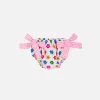 Baby-Badehose aus Frottee für Mädchen mit Gänseblümchen-Print