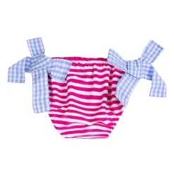 Baby-Badehose aus Frottee mit Streifen