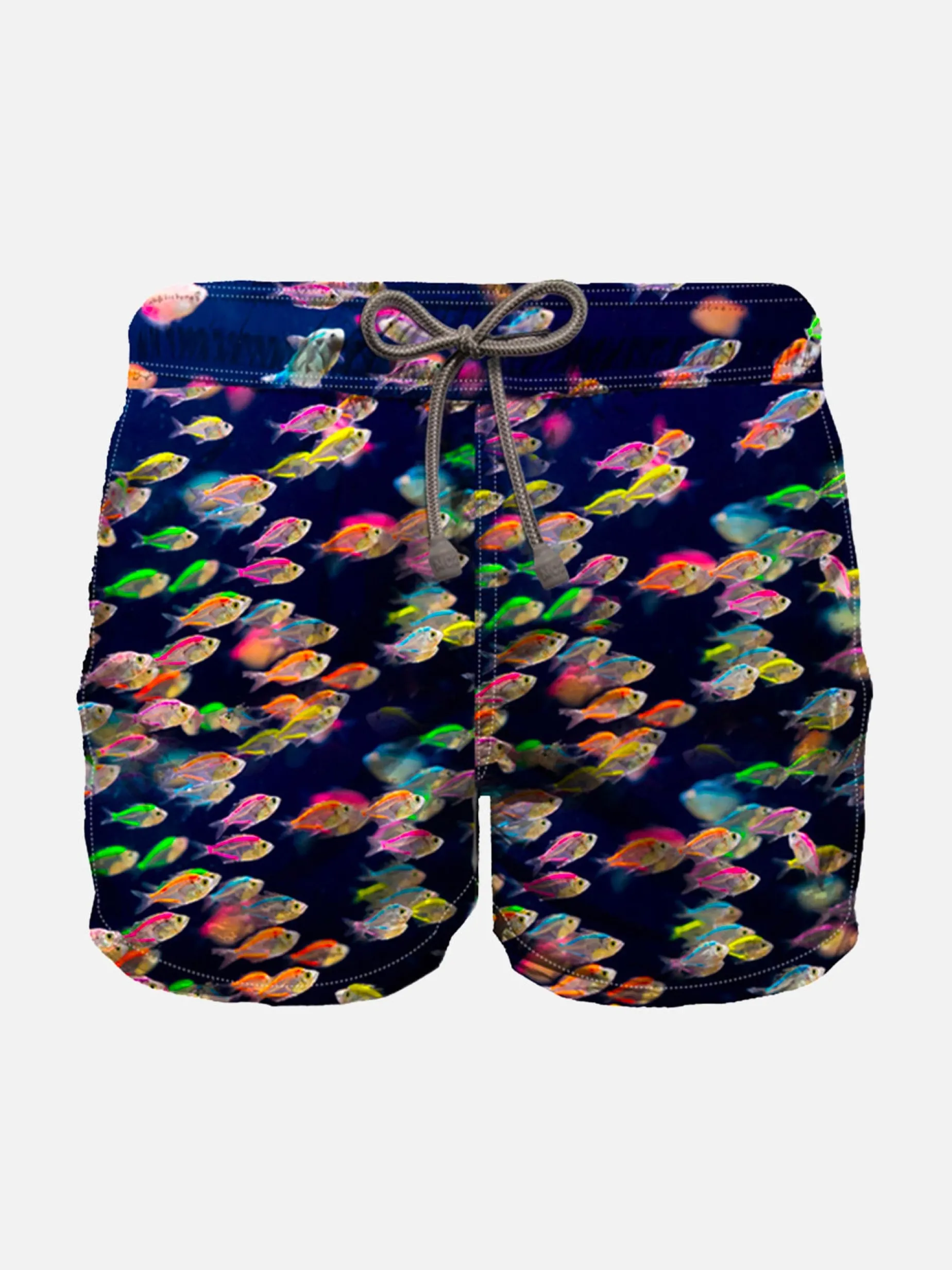 Badehose für Jungen mit Fisch-Print