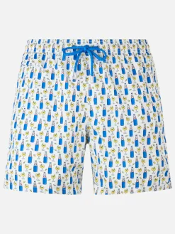 Badeshorts aus leichtem Stoff für Herren mit Blanc 1664-Aufdruck | BLANC 1664 SPECIAL EDITION