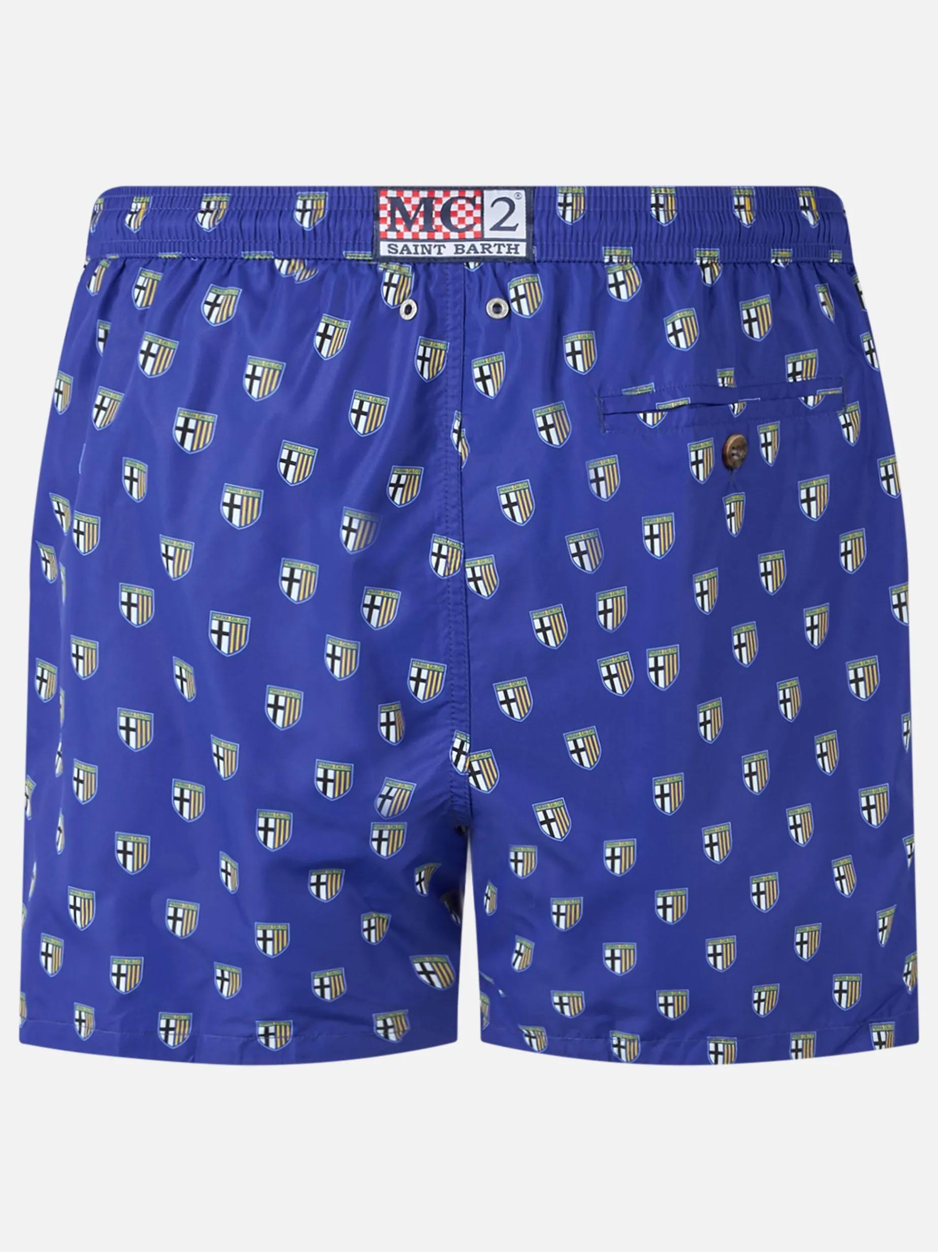 Badeshorts aus leichtem Stoff für Herren mit Parma-Logo-Aufdruck | PARMA CALCIO SPECIAL EDITION