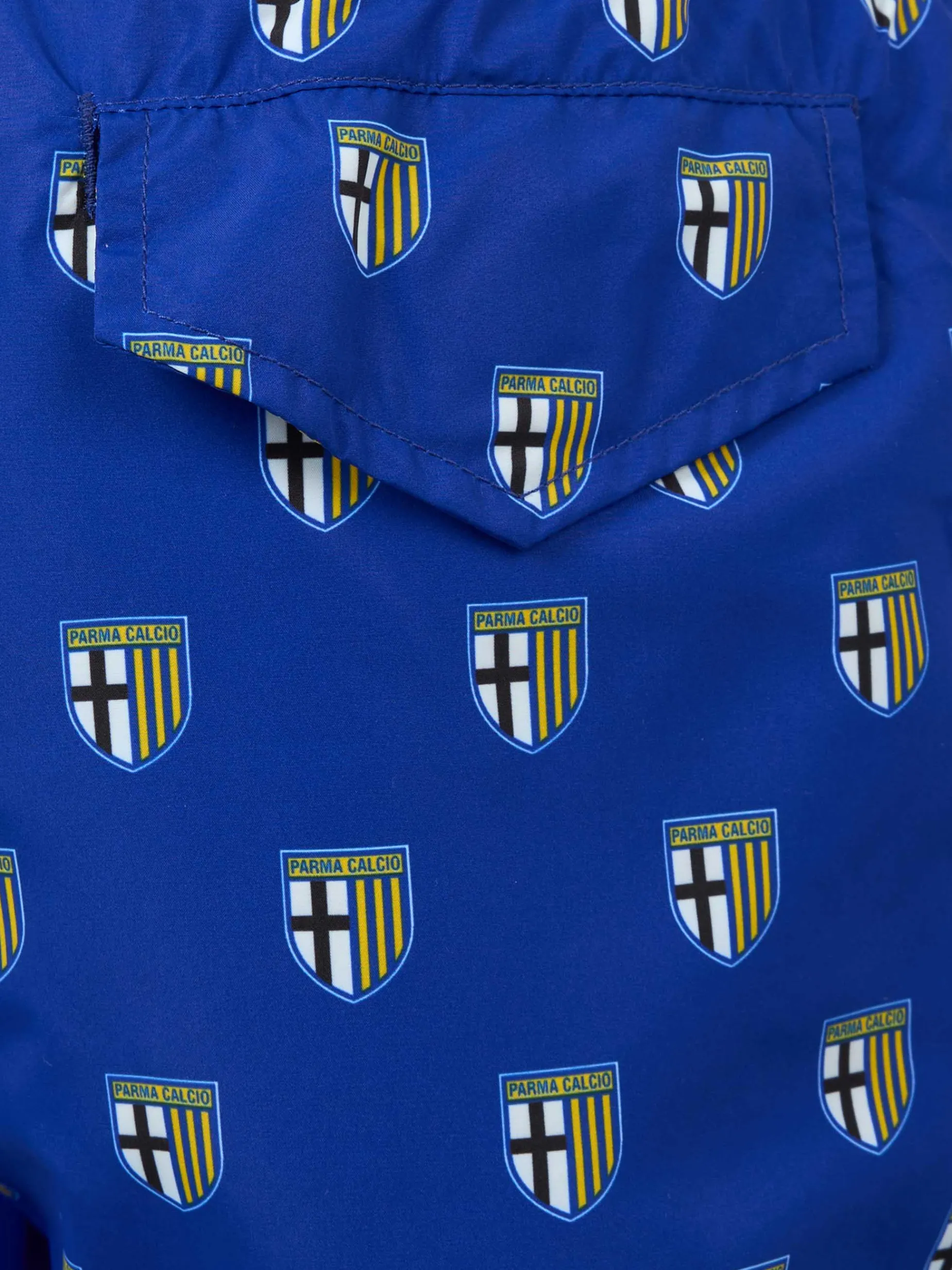 Badeshorts aus leichtem Stoff für Jungen mit Parma-Print | PARMA CALCIO SPECIAL EDITION