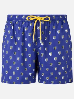 Badeshorts aus leichtem Stoff für Herren mit Parma-Logo-Aufdruck | PARMA CALCIO SPECIAL EDITION