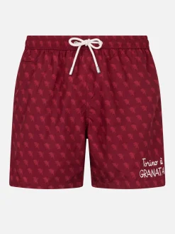 Badeshorts aus leichtem Stoff für Herren mit Torino-Logo-Aufdruck | AC TORINO SPECIAL EDITION