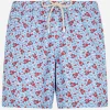 Badeshorts für Herren aus leichtem Stoff Lighting Micro Fantasy mit Hummer-Print