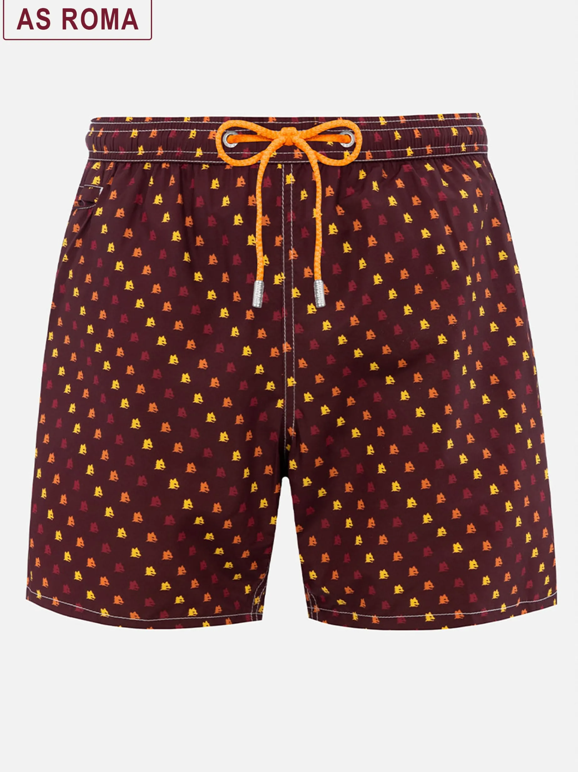 Badeshorts für Herren aus leichtem Stoff Lighting Micro Fantasy mit Roma-Aufdruck | AS ROMA SPECIAL EDITION