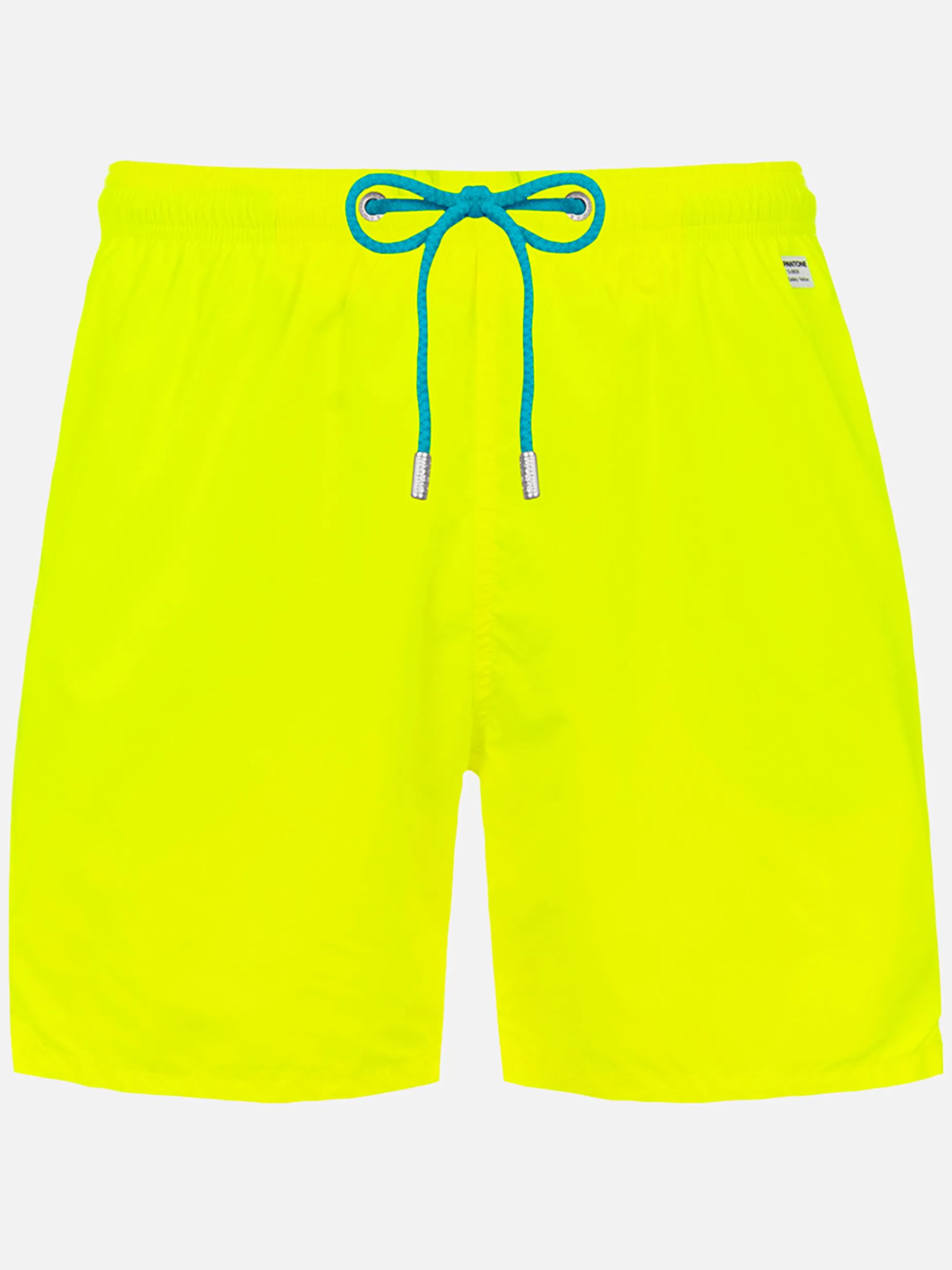 Badeshorts für Herren aus leichtem Stoff in Neongelb Lighting Pantone | PANTONE® SPECIAL EDITION