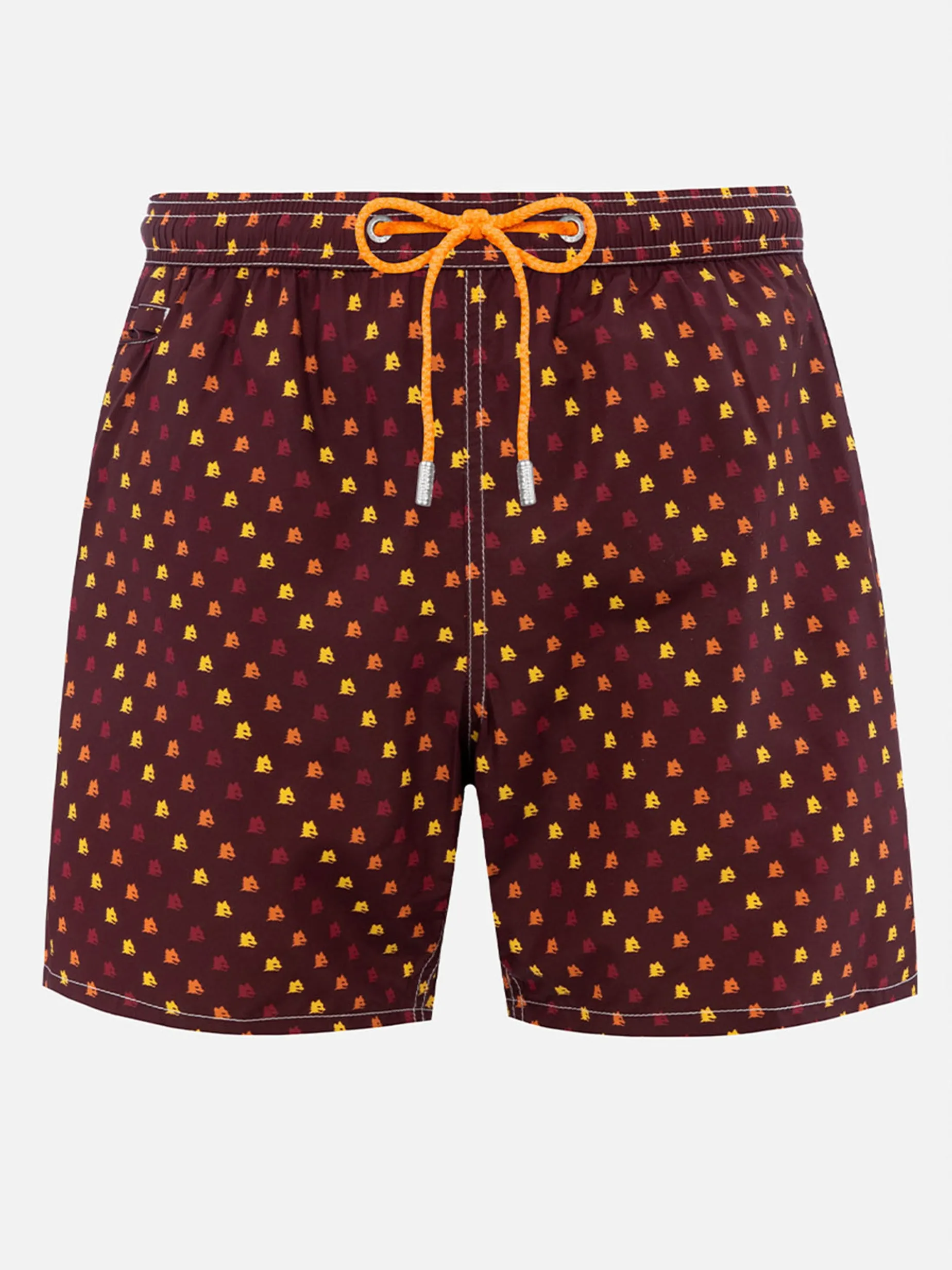 Badeshorts für Herren aus leichtem Stoff Lighting Micro Fantasy mit Roma-Aufdruck | AS ROMA SPECIAL EDITION