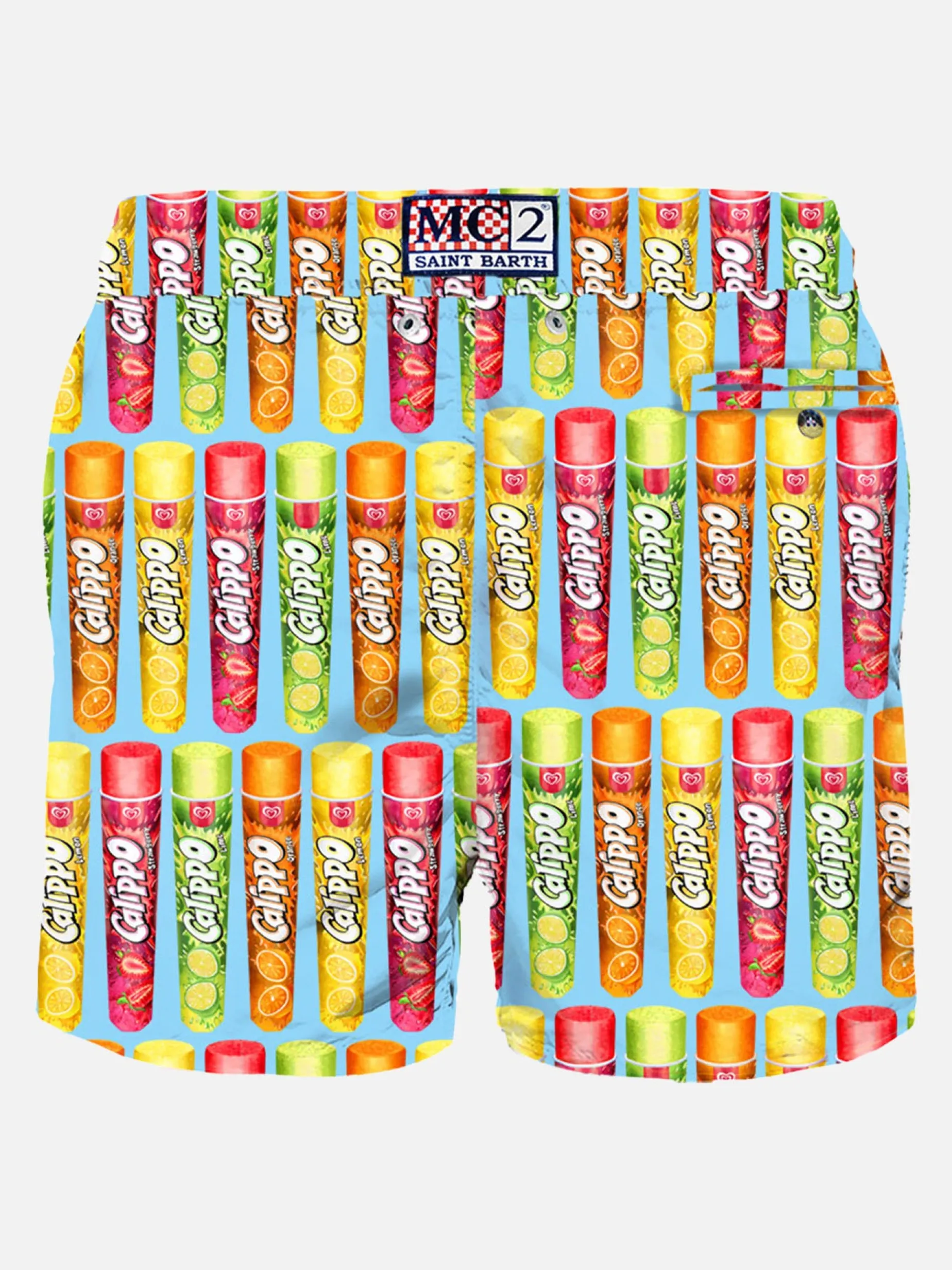 Badeshorts für Herren mit Calippo-Aufdruck | Algida® Sonderedition