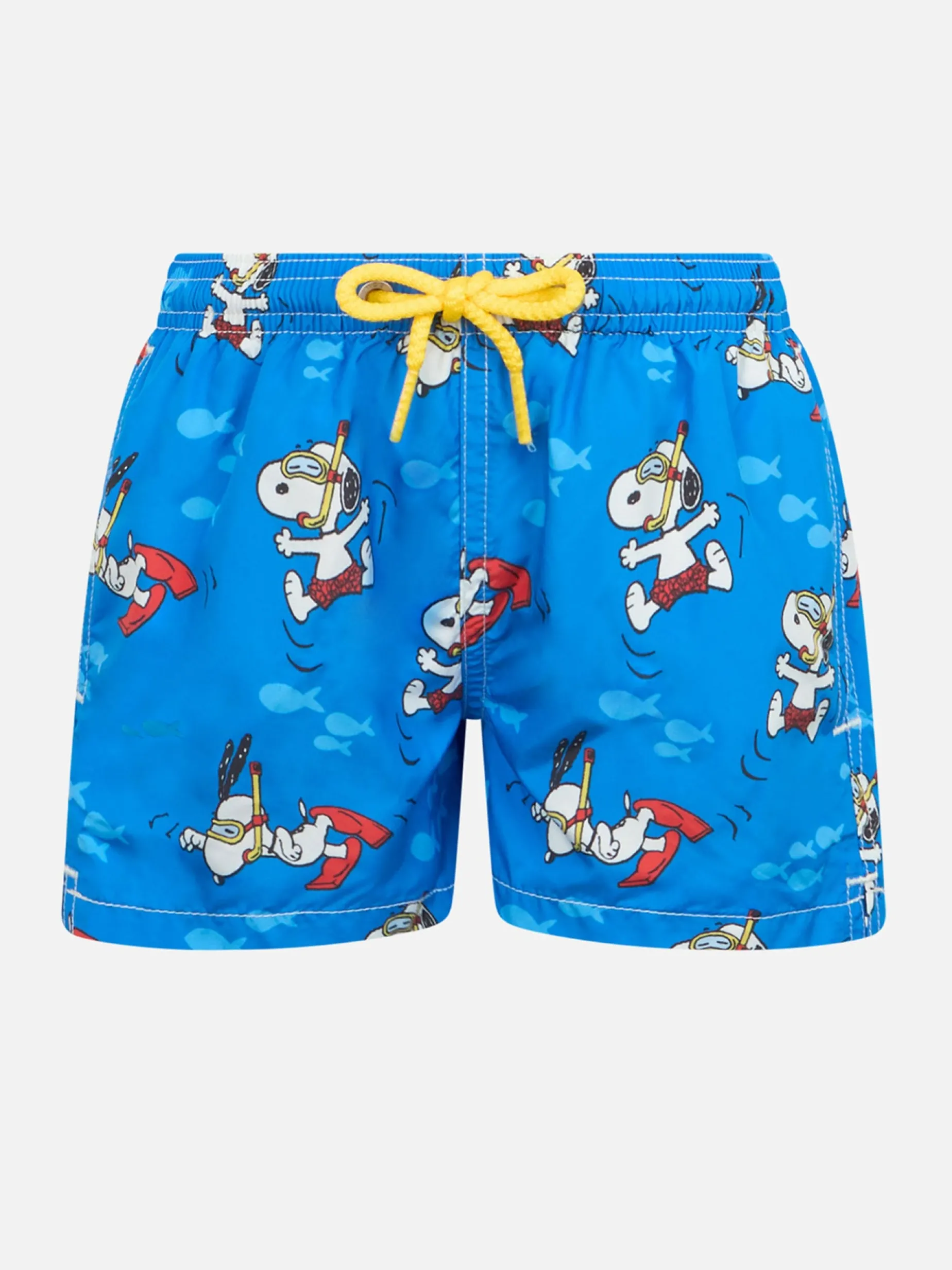Badeshorts für Jungen aus leichtem Stoff von Jean Lighting mit Snoopy-Aufdruck | SNOOPY PEANUTS