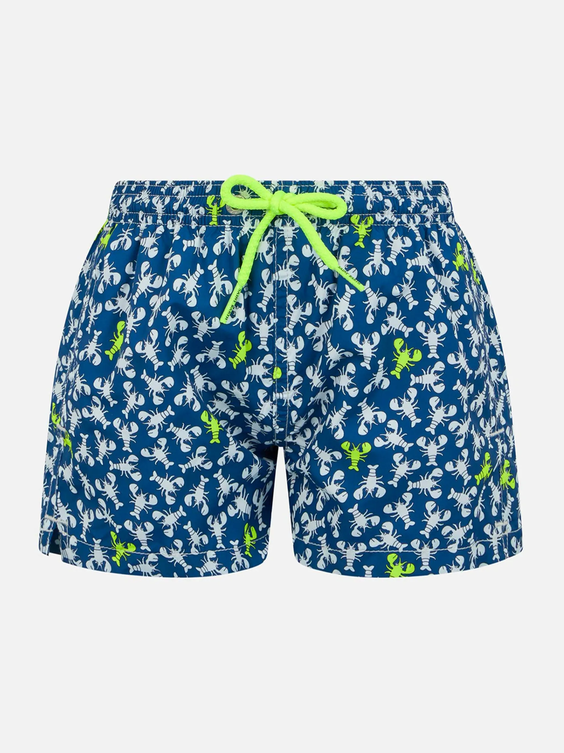 Badeshorts für Jungen aus leichtem Stoff von Jean Lighting mit Hummer-Print