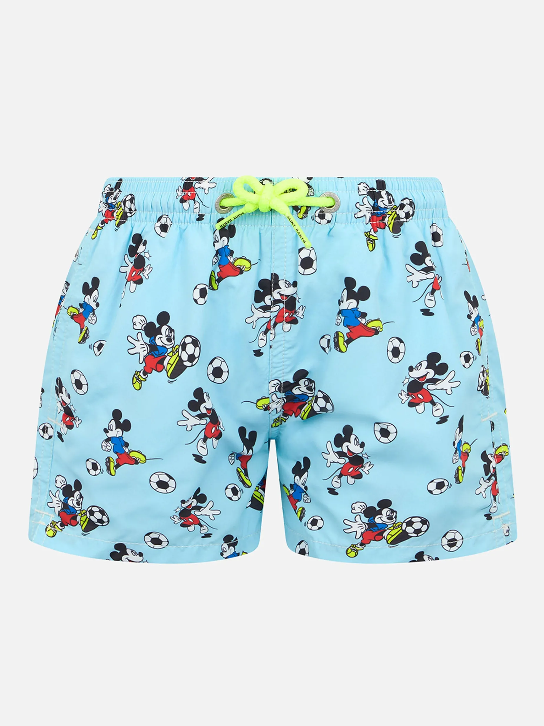 Badeshorts für Jungen aus leichtem Stoff von Jean Lighting mit Mickey-Mouse-Aufdruck | ©DISNEY SONDEREDITION