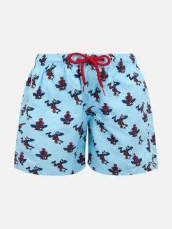 Badeshorts für Jungen aus leichtem Stoff Jean Lighting mit Spider-Man-Aufdruck | MARVEL-SONDERAUSGABE
