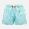 Badeshorts für Jungen aus leichtem Stoff Jean Lighting 70 mit Paisley-Print
