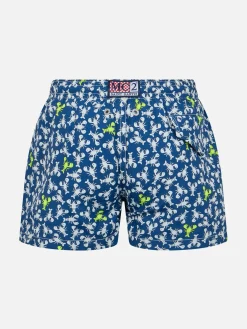 Badeshorts für Jungen aus leichtem Stoff von Jean Lighting mit Hummer-Print