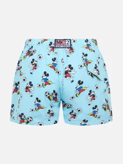 Badeshorts für Jungen aus leichtem Stoff von Jean Lighting mit Mickey-Mouse-Aufdruck | ©DISNEY SONDEREDITION