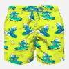 Badeshorts für Jungen mit Surfer-Schlumpf-Aufdruck | DIE SCHLÜMPFE SONDEREDITION