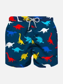 Badeshorts für Jungen mit Dinosaurier-Print