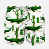 Badeshorts für Jungen mit Krokodil- und Kaktus-Print