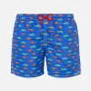Badeshorts für Jungen mit Schildkröten- und Autoaufdruck