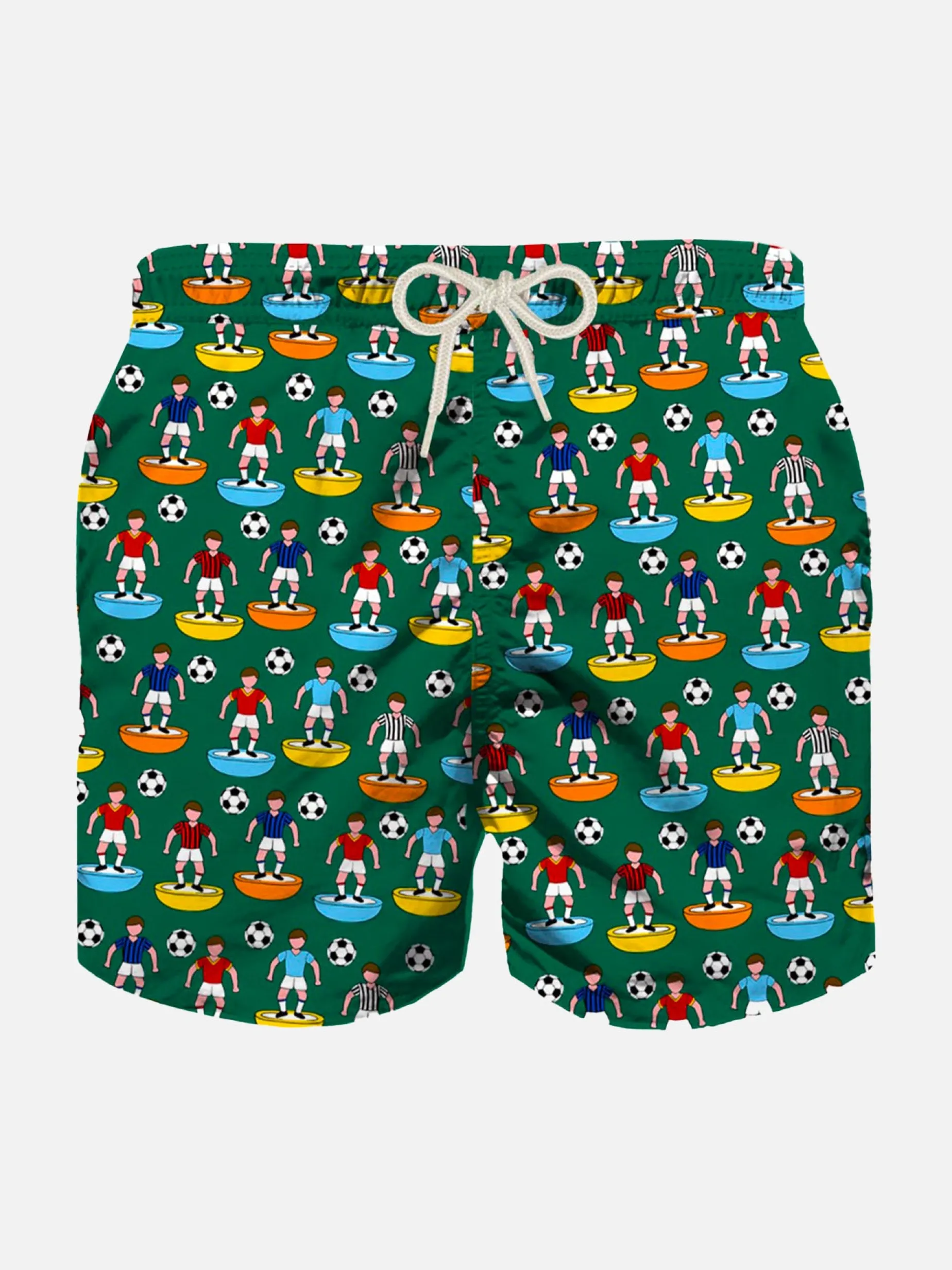 Badeshorts für Jungen mit Fußballaufdruck