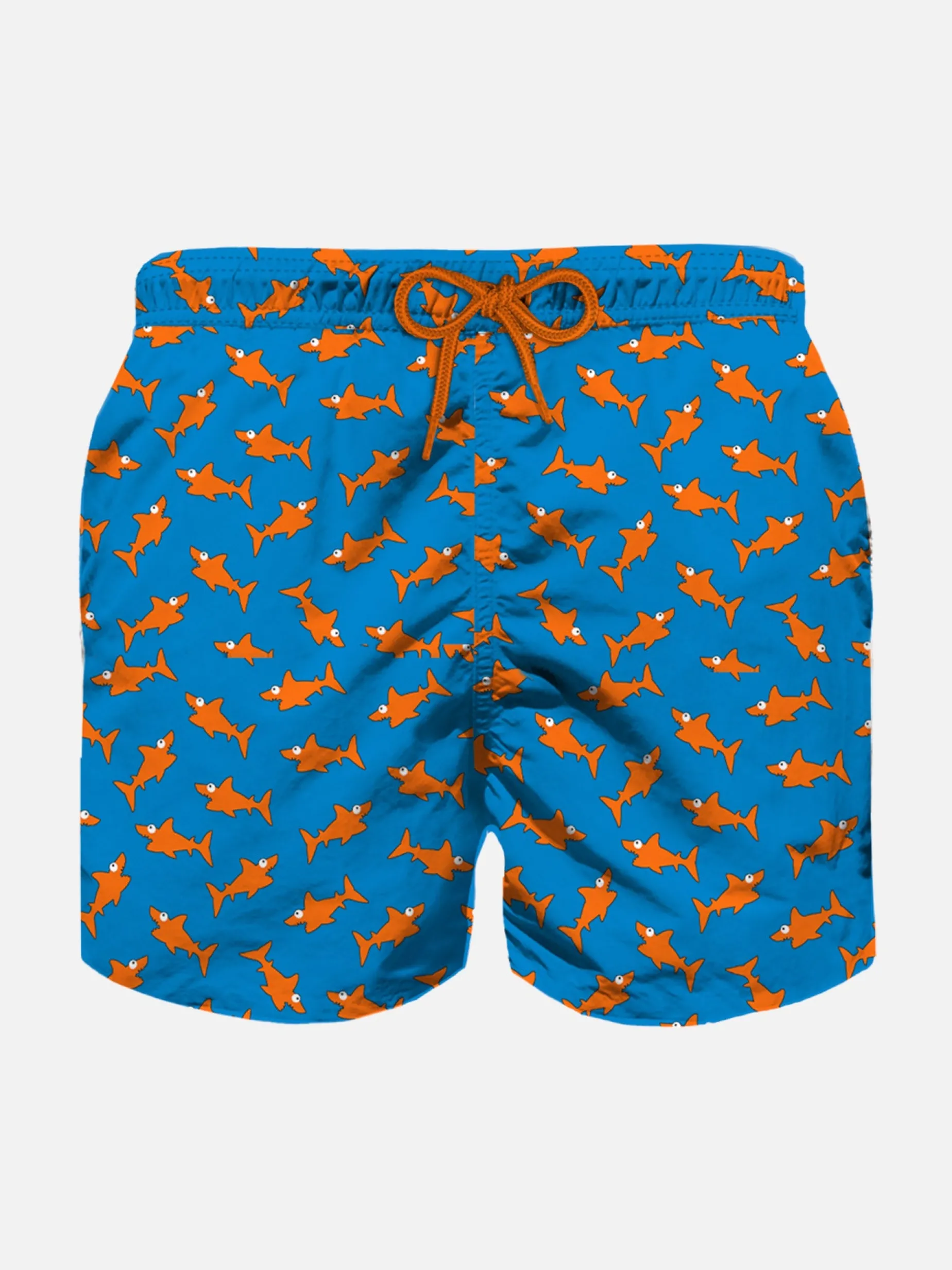 Badeshorts für Jungen mit Hai-Aufdruck