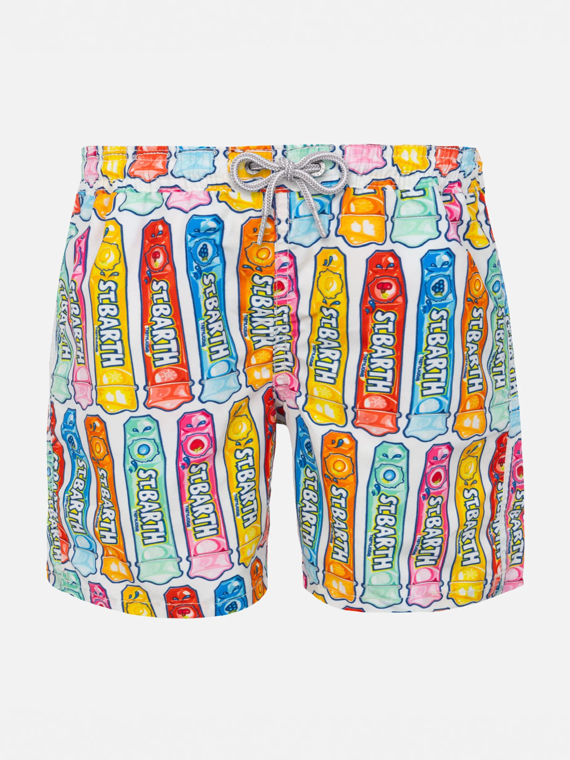 Badeshorts für Jungen mit Eislutscher-Aufdruck