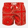 Badeshorts für Jungen mit Bandana-Print