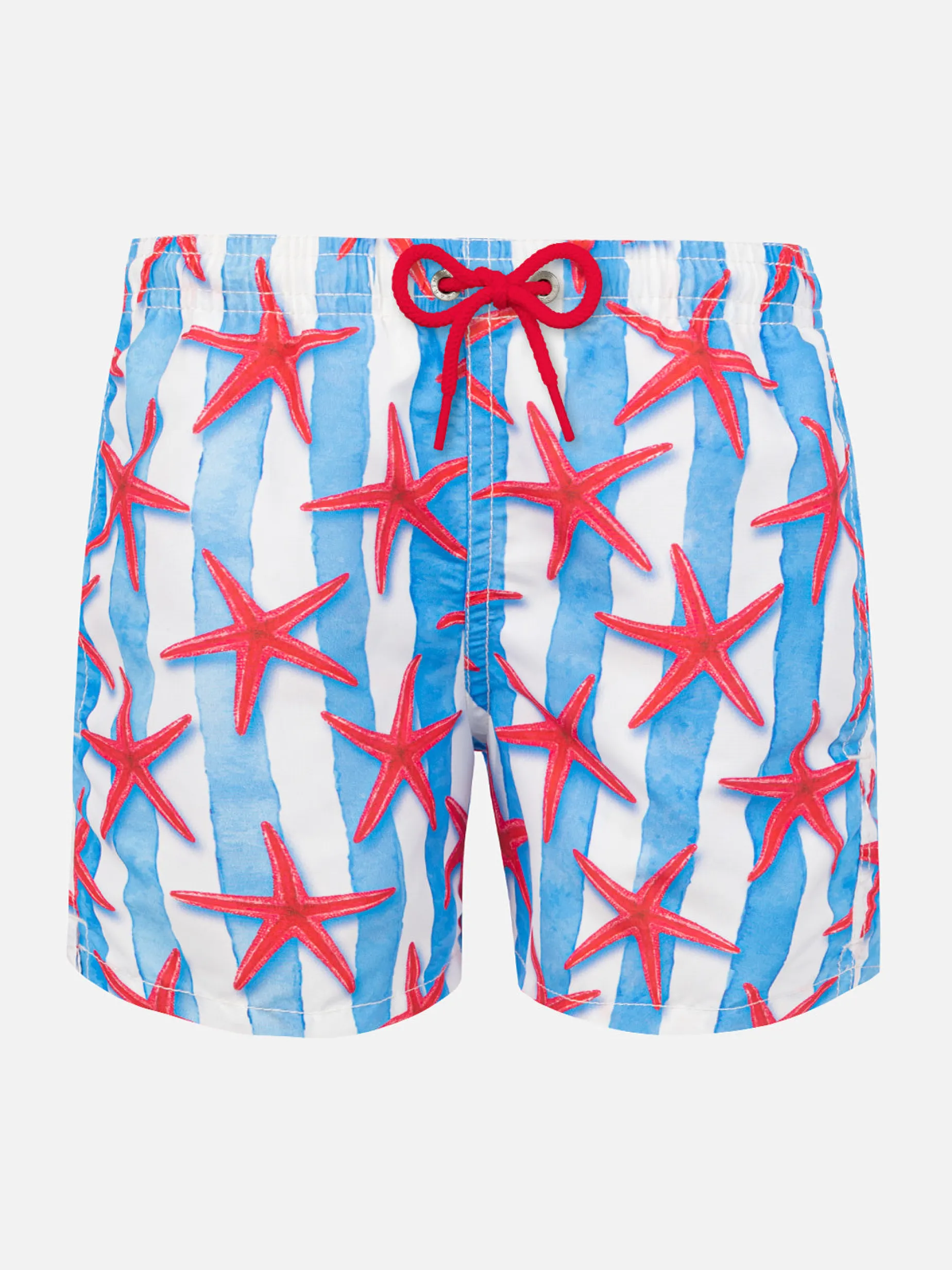 Badeshorts für Jungen mit Seestern-Print