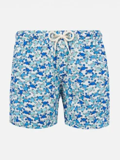 Badeshorts für Jungen mit Krabbenprint