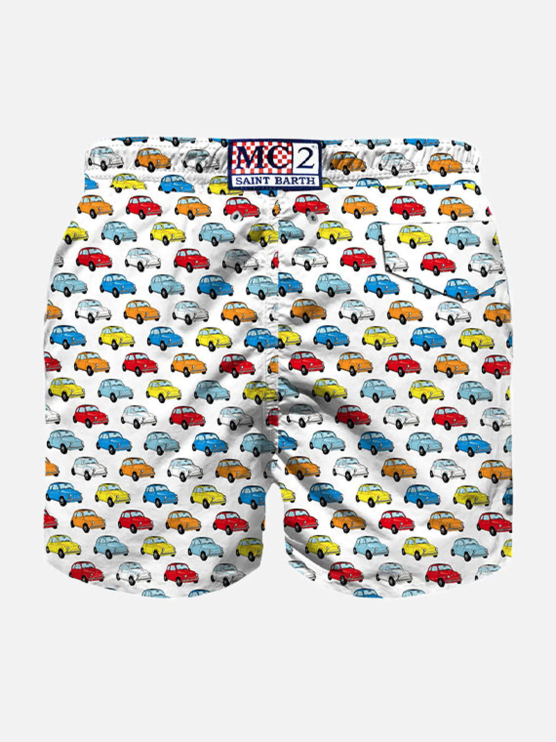 Badeshorts für Jungen mit Fiat 500-Autoaufdruck | FIAT© 500 Sonderedition