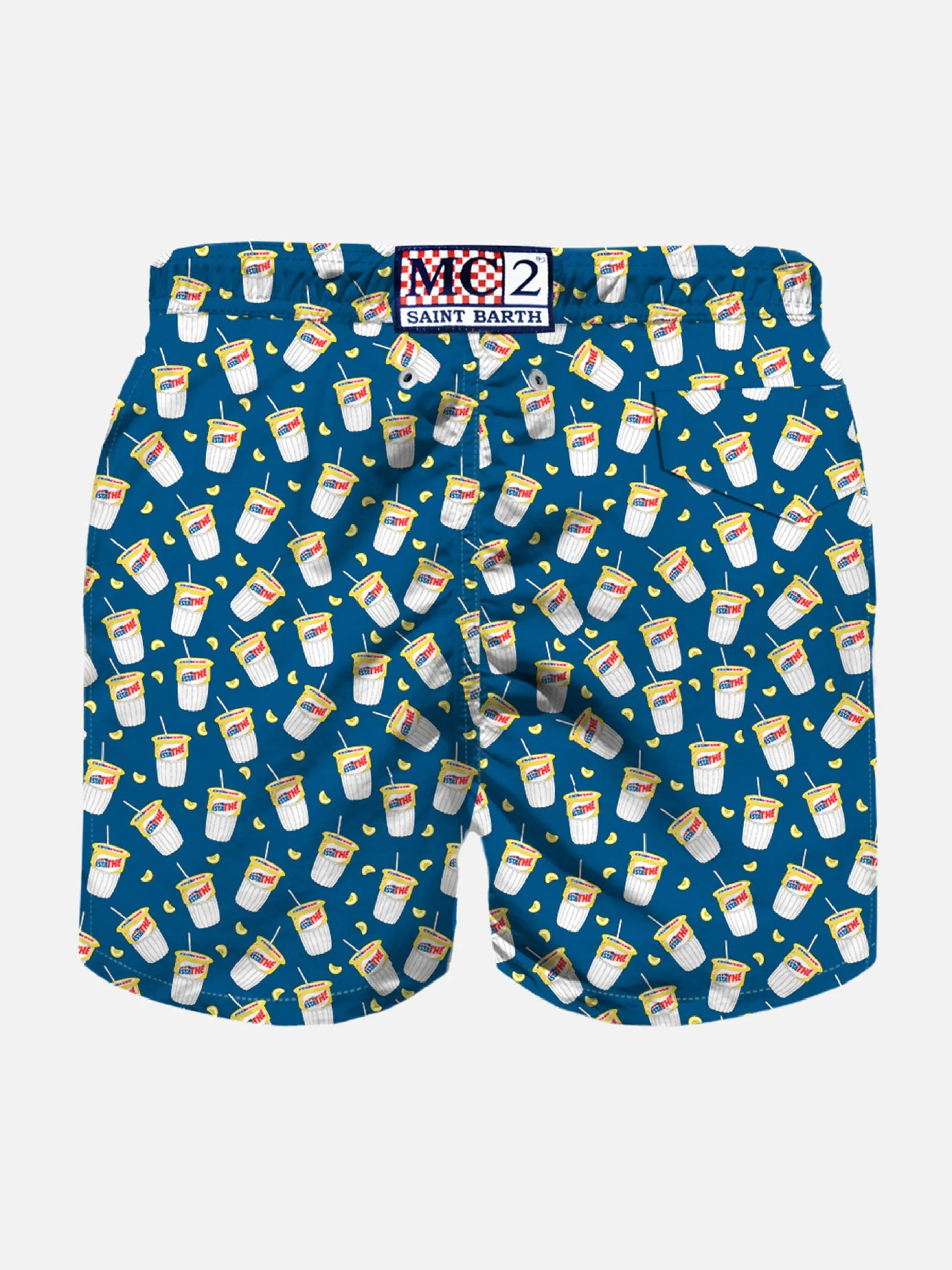 Badeshorts für Jungen mit Estathé-Print | Estathé® Sonderedition