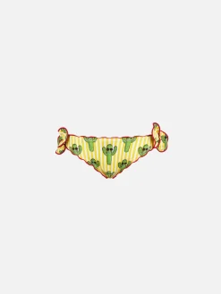 Badeshorts für Mädchen mit fröhlichem Kaktus-Print