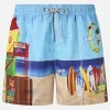 Badeshorts mit Fotodruck von Saint Barth Lorient