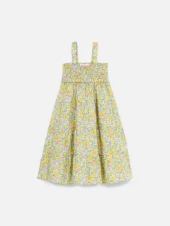 Baumwollkleid für Mädchen Jemine Jr mit Betsy-Print | HERGESTELLT AUS LIBERTY-STOFF