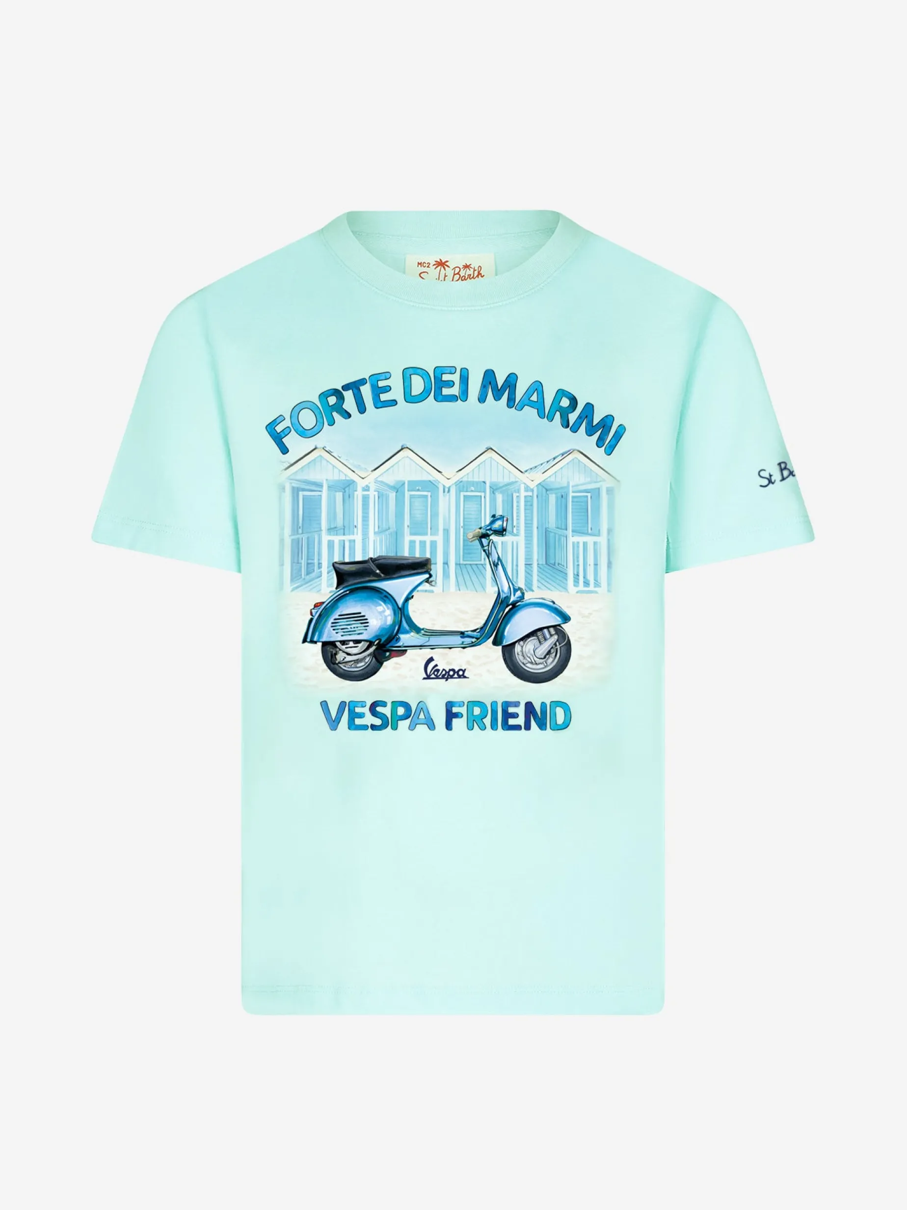 Baumwoll-T-Shirt für Jungen mit Vespa-Aufdruck | Vespa® Sonderedition