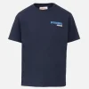 Baumwoll-T-Shirt für Jungen mit „Mykonos Addicted Postcard“-Aufdruck