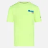 Baumwoll-T-Shirt für Jungen mit Miami Beach-Postkartendruck