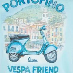 Baumwoll-T-Shirt für Jungen mit Portofino-Vespa-Freund | Vespa® Sonderedition