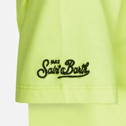 Baumwoll-T-Shirt für Jungen mit St. Barth Surfer-Aufdruck
