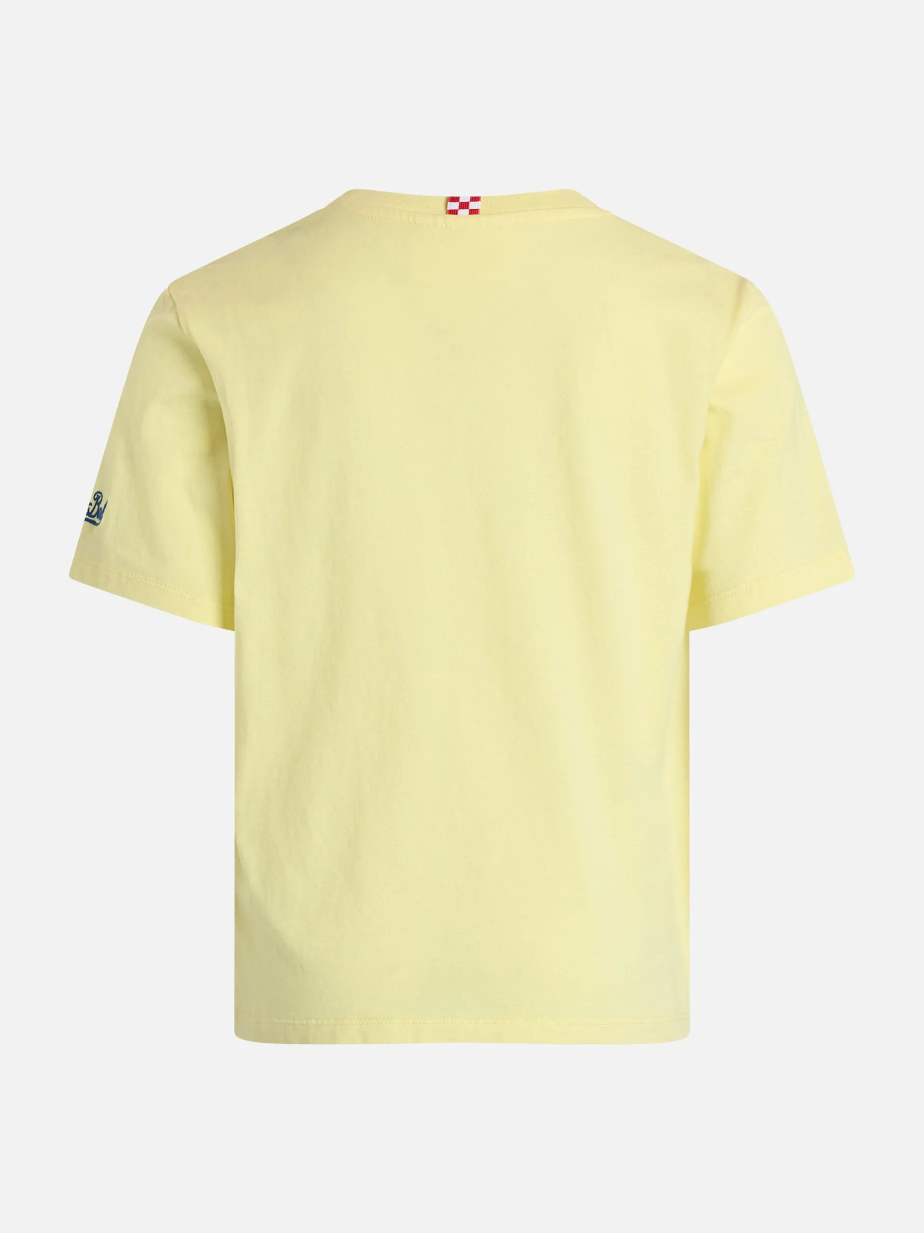 Baumwoll-T-Shirt für Jungen mit Snoopy-Aufdruck und St. Barth Boat Show-Stickerei | SNOOPY PEANUTS SONDEREDITION