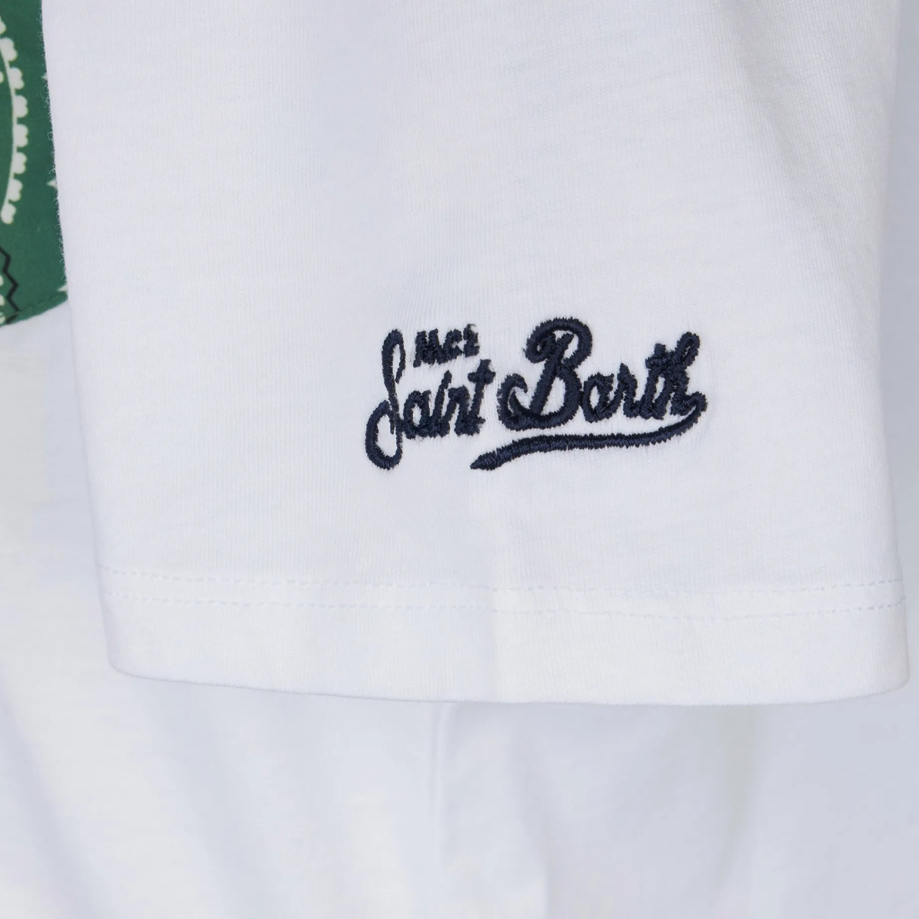 Baumwoll-T-Shirt für Jungen mit bedruckter Tasche