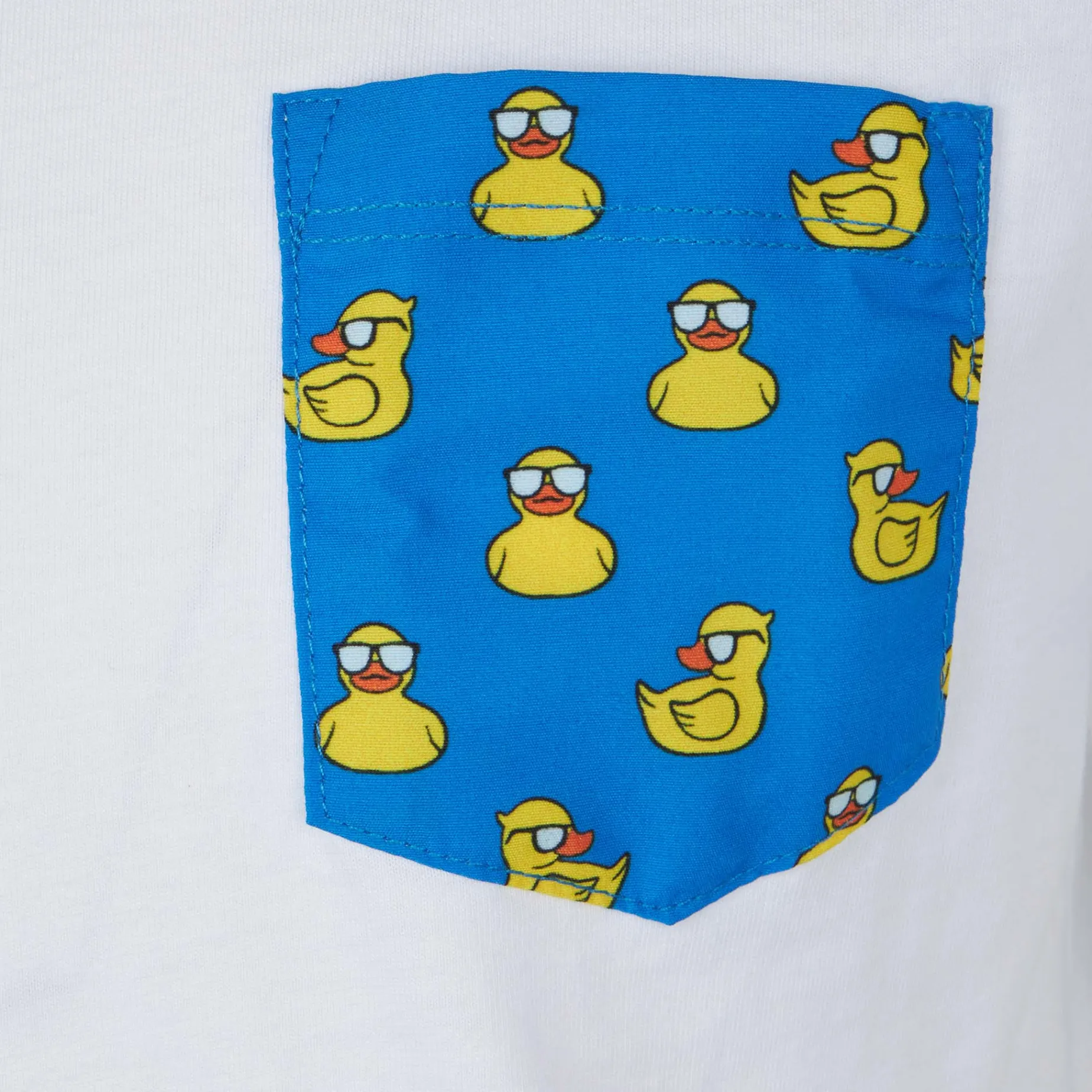 Baumwoll-T-Shirt für Jungen mit bedruckter Tasche