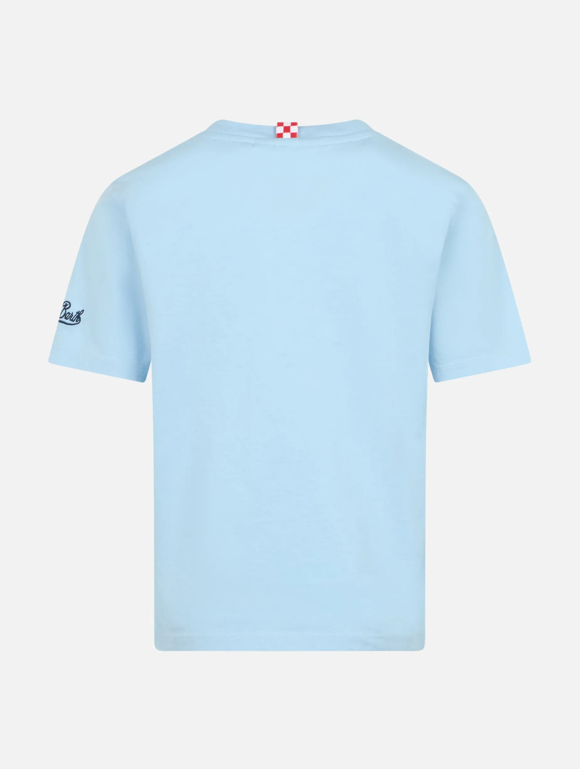 Baumwoll-T-Shirt für Jungen mit Kroko-Print „Beste Freunde“ von St. Barth