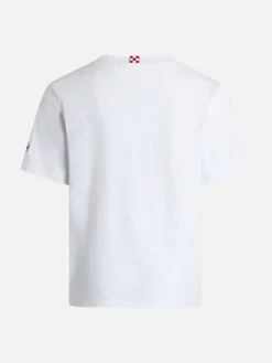Baumwoll-T-Shirt für Jungen mit Vespa Forte dei Marmi Friends-Aufdruck | VESPA SPECIAL EDITION