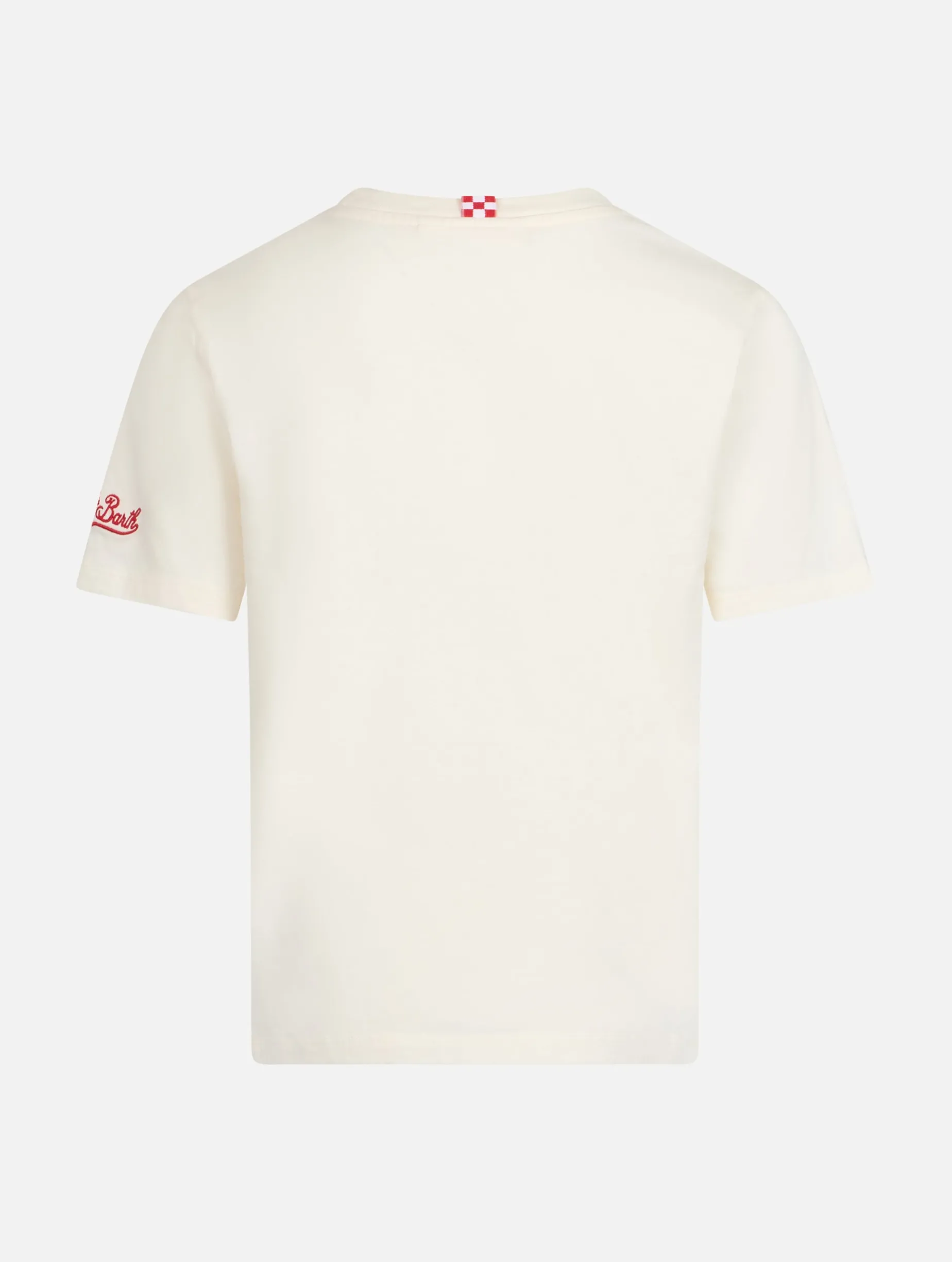 Baumwoll-T-Shirt für Jungen mit Aufdruck des St. Barth-Rennteams