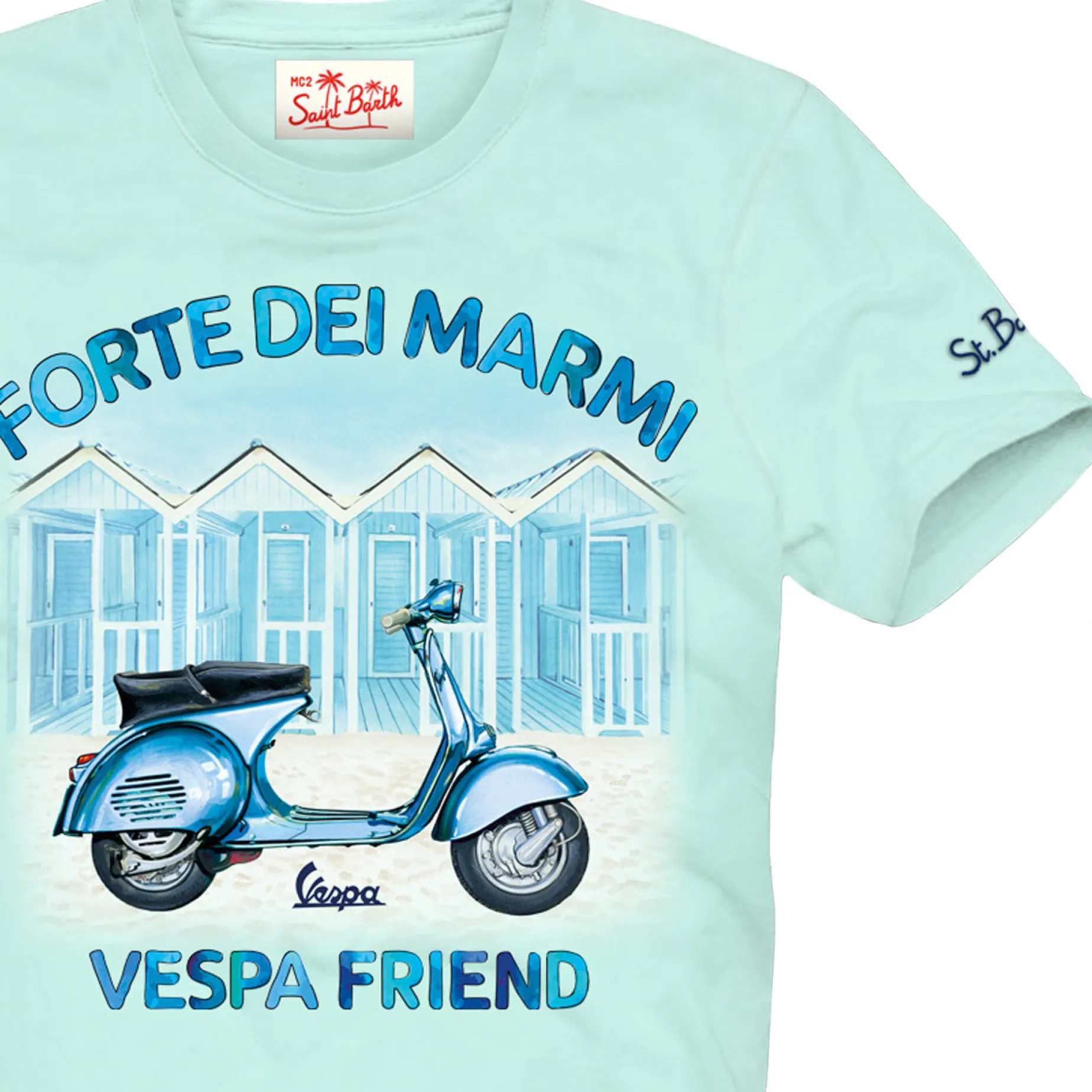 Baumwoll-T-Shirt für Jungen mit Vespa-Aufdruck | Vespa® Sonderedition