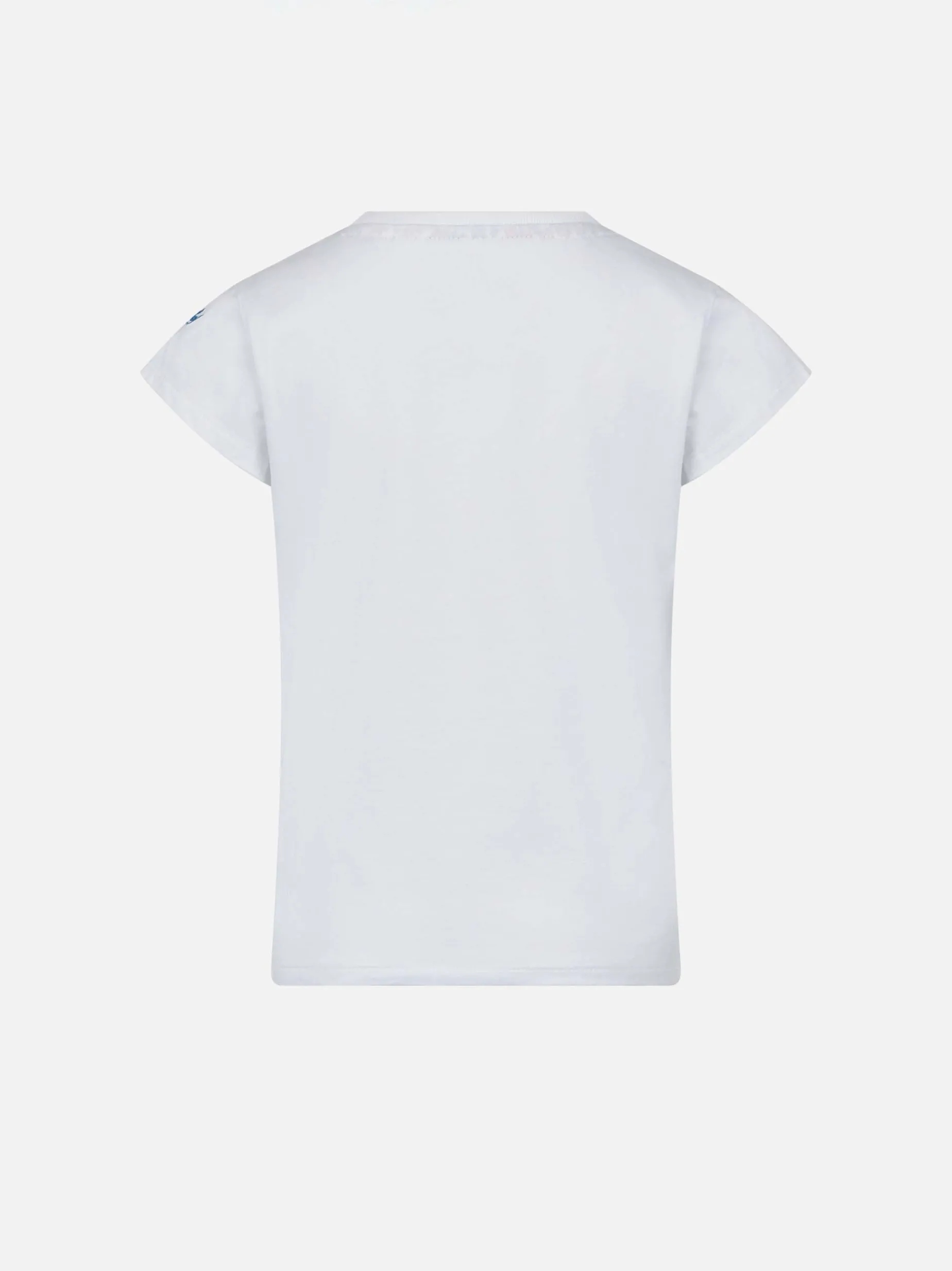 Baumwoll-T-Shirt für Mädchen mit Tasche
