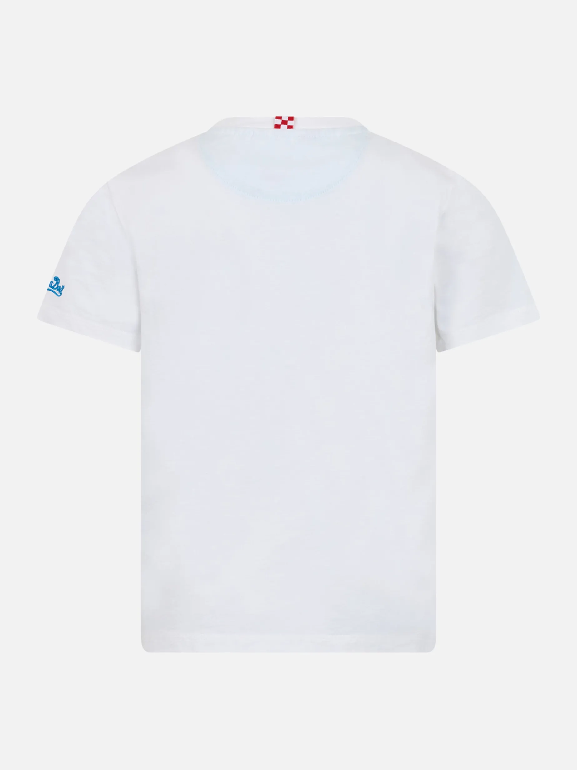 Baumwoll-T-Shirt Kea für Jungen mit bedruckter Tasche