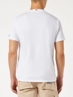 Baumwoll-T-Shirt mit Calippo. Jemand? Stickerei | Algida® Sonderedition